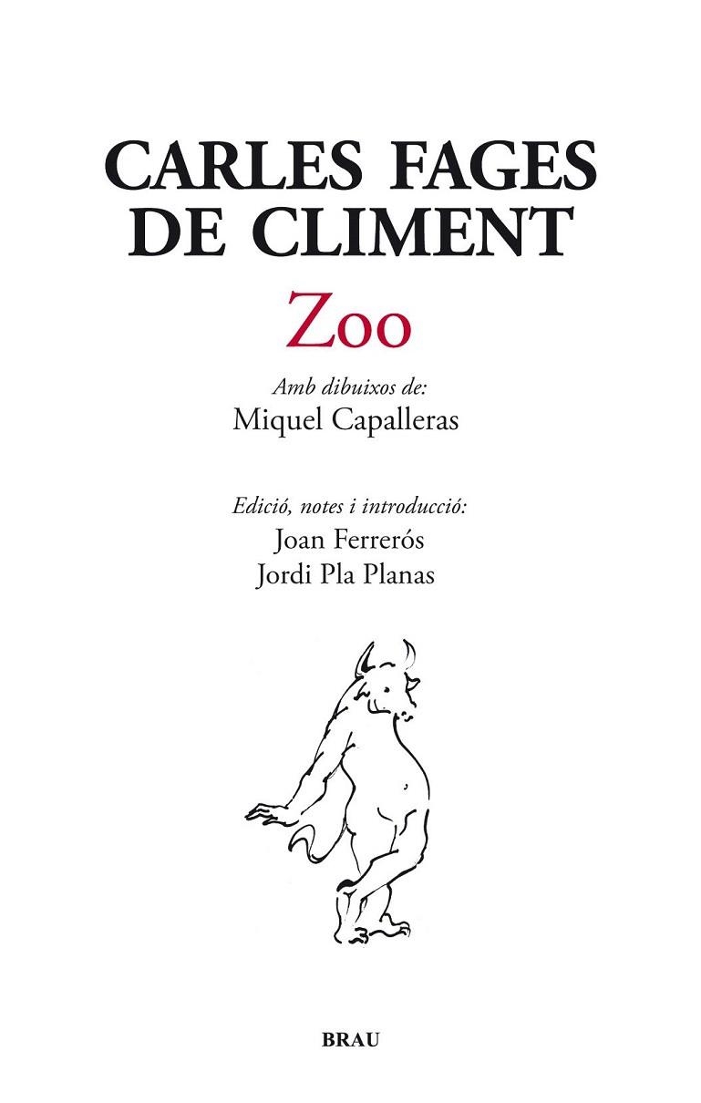 ZOO (LES CLOSES,4) | 9788496905962 | FAGES, CARLES | Llibreria La Gralla | Llibreria online de Granollers