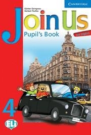 JOIN US PUPIL'S BOOK 4 | 9780521679473 | GERNGROSS, GUNTER / PUCHTA, HERBERT | Llibreria La Gralla | Llibreria online de Granollers