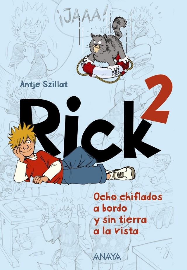 RICK 2. OCHO CHIFLADOS A BORDO Y SIN TIERRA A LA VISTA | 9788467840773 | SZILLAT, ANTJE | Llibreria La Gralla | Llibreria online de Granollers