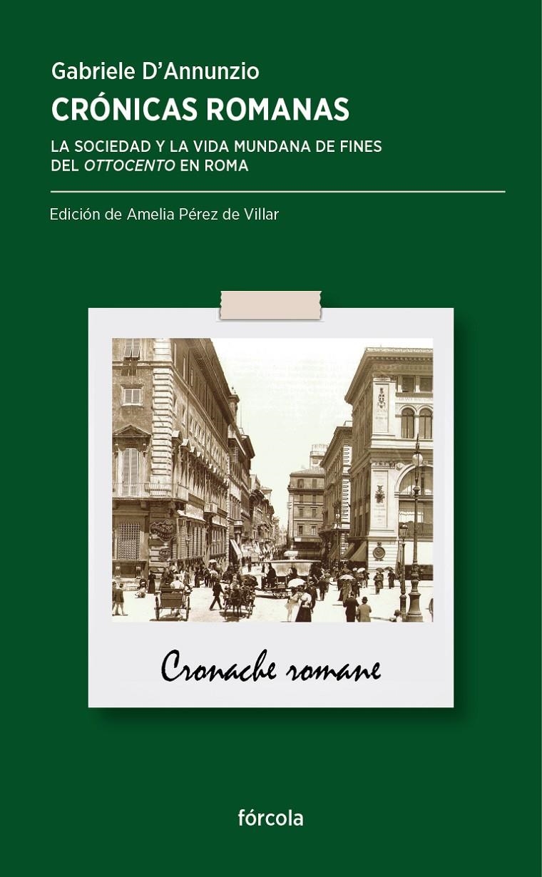 CRÓNICAS ROMANAS | 9788415174776 | D'ANNUNZIO, GABRIELE | Llibreria La Gralla | Llibreria online de Granollers