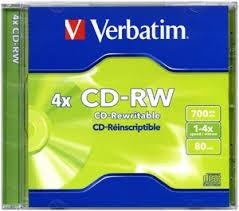 CD VERBATIM RW REESCRIBIBLE 700MB | 023942431220 | VER43122 | Llibreria La Gralla | Llibreria online de Granollers