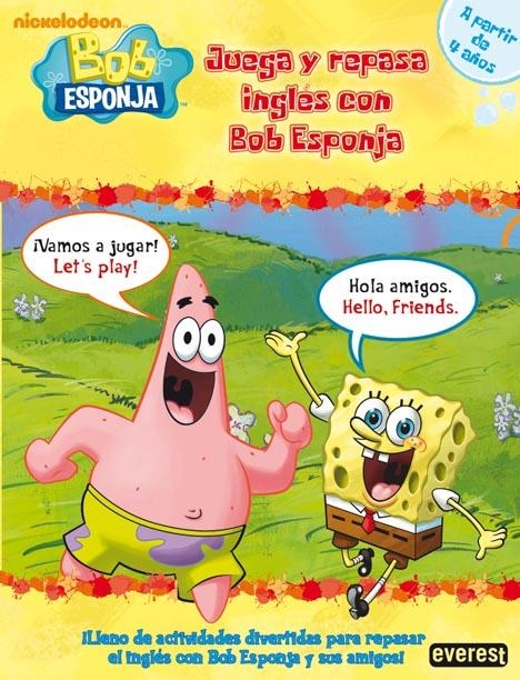 JUEGA Y REPASA INGLES CON BOB ESPONJA 1 | 9788444167060 | NICKELODEON | Llibreria La Gralla | Llibreria online de Granollers