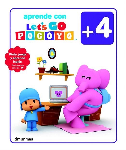 APRENDE CON POCOYO. LET'S GO +4 | 9788408101895 | ZINKIA | Llibreria La Gralla | Llibreria online de Granollers