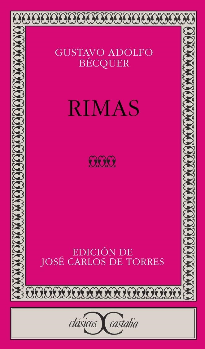 RIMAS (CLASICOS CASTALIA 74) | 9788470392368 | BÉCQUER, GUSTAVO ADOLFO | Llibreria La Gralla | Llibreria online de Granollers