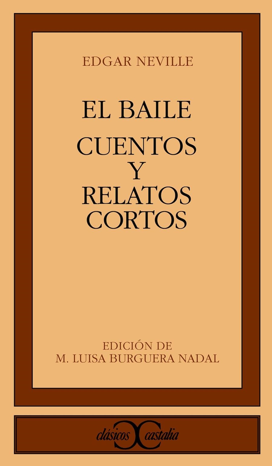 BAILE;CUENTOS Y RELATOS CORTOS | 9788470397318 | NEVILLE, EDGAR | Llibreria La Gralla | Llibreria online de Granollers