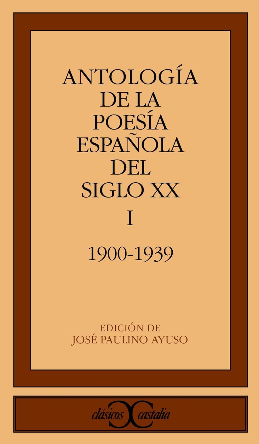 ANTOLOGIA DE LA POESIA ESPAÑOLA DEL SIGLO XX.VOL I | 9788470397387 | VARIOS AUTORES | Llibreria La Gralla | Llibreria online de Granollers