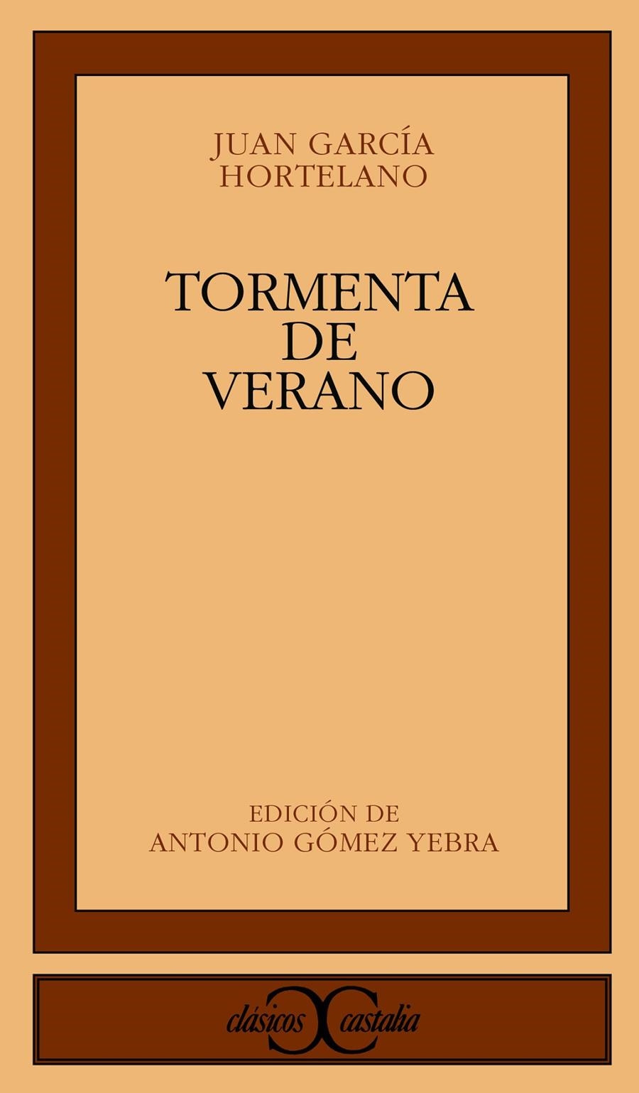 TORMENTA DE VERANO (CLASICOS CASTALIA, 174) | 9788470395444 | García Hortelano, Juan | Llibreria La Gralla | Librería online de Granollers