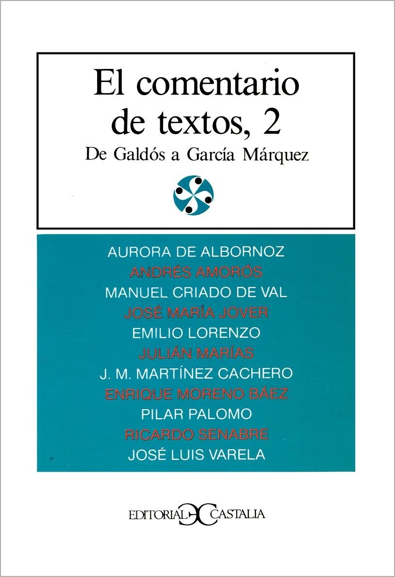 COMENTARIO DE TEXTOS 2, EL | 9788470391767 | VARIOS AUTORES | Llibreria La Gralla | Llibreria online de Granollers