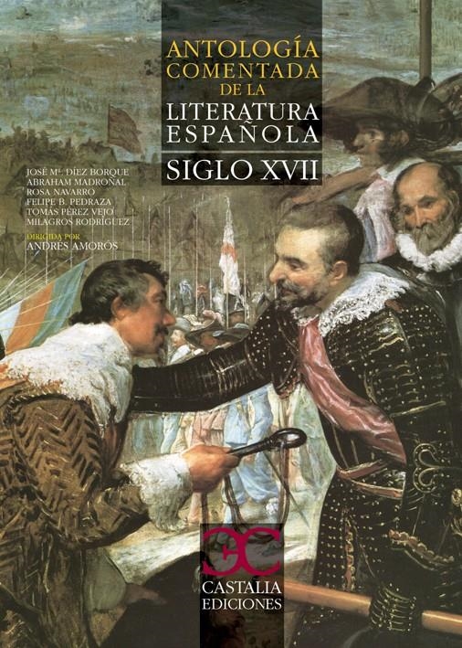 ANTOLOGÍA COMENTADA DE LA LITERATURA ESPAÑOLA.SIGLO XVII | 9788497404464 | DÍEZ, JO´SE MARÍA I D'ALTRES | Llibreria La Gralla | Llibreria online de Granollers