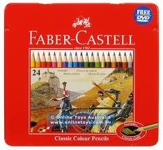 COLORS 24 UN FABER CASTELL CLASSIC CAIXA METALL | 4005401158455 | FAB30115845 | Llibreria La Gralla | Llibreria online de Granollers