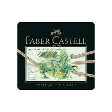 CAIXA LLAPIS PASTEL 24 UN FABER CASTELL PITT | 4005401121244 | FAB09112124 | Llibreria La Gralla | Llibreria online de Granollers