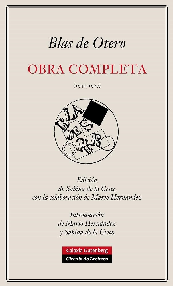 OBRA COMPLETA DE BLAS DE OTERO | 9788481099553 | OTERO, BLAS DE | Llibreria La Gralla | Llibreria online de Granollers