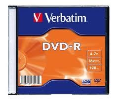 DVD-R VERBATIM 4.7GB 16X 120M | 023942434573 | VER19521 | Llibreria La Gralla | Llibreria online de Granollers