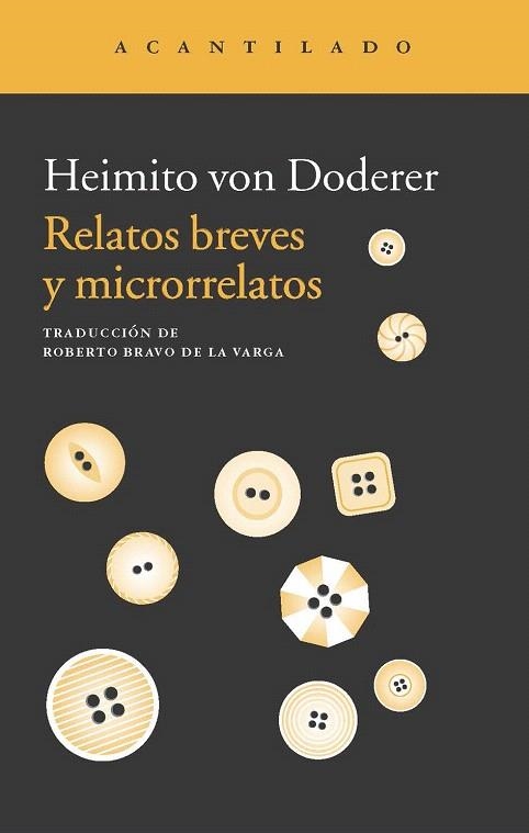 RELATOS BREVES Y MICRORRELATOS | 9788415689652 | DODERER, HEIMITO VON  | Llibreria La Gralla | Llibreria online de Granollers