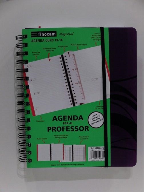 ***AGENDA PROFESSOR 13-14 FINOCAM MAGISTRAL DUNES MORAT A5 SV | 8422952075554 | FINV104C | Llibreria La Gralla | Llibreria online de Granollers