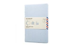 MOLESKINE POSTAL NOTEBOOK IRIS BLUE POCKET  | 9788866136927 | Llibreria La Gralla | Llibreria online de Granollers