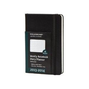 MOLESKINE 2014 PLANNER 18 MONTH WEEKLY NOTEBOOK BLACK HARD COVER LARGE | 9788866135920 | Llibreria La Gralla | Llibreria online de Granollers