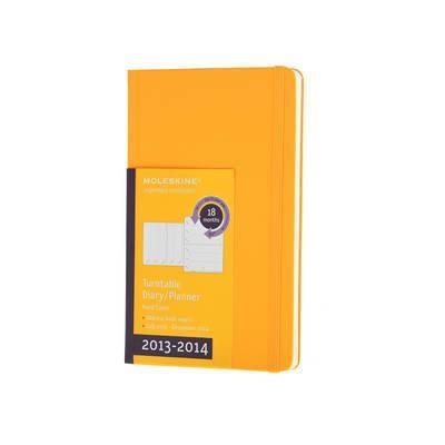 MOLESKINE 18 MONTHS TURNTABLE DIARY PLANNER HARD COVER GOLDEN YELLOW 13X21 | 9788866136712 | Llibreria La Gralla | Llibreria online de Granollers