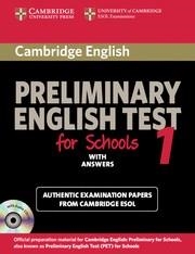 PRELIMINARY ENGLISH TEST FOR SCHOOLS 1 (WITH ANSWERS) | 9780521168250 | Llibreria La Gralla | Llibreria online de Granollers