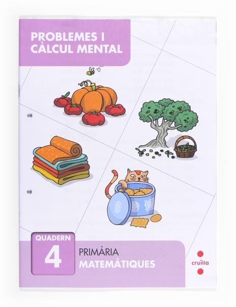 Q. RESOLUCIÓ DE PROBLEMES I CALCUL MENTAL 4 | 9788466132848 | Llibreria La Gralla | Llibreria online de Granollers