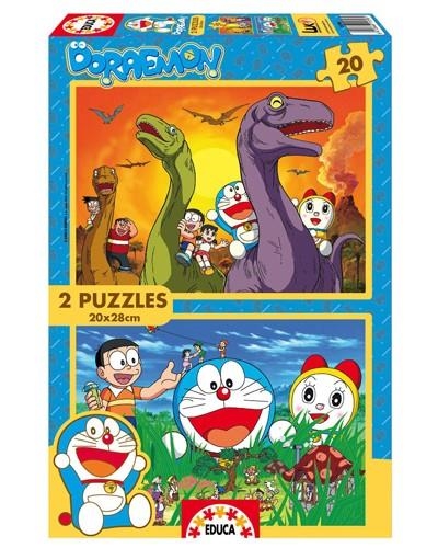 DORAEMON 2 PUZZLES DE 20 PECES | 8412668153981 | EDUCA | Llibreria La Gralla | Llibreria online de Granollers