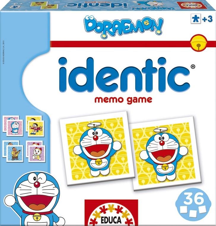 DORAEMON IDENTIC MEMO GAME | 8412668156623 | EDUCA | Llibreria La Gralla | Llibreria online de Granollers