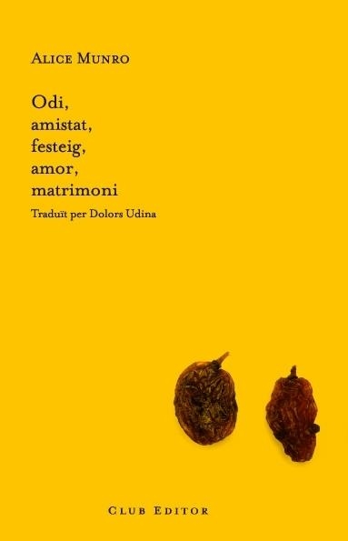 ODI AMISTAT FESTEIG AMOR MATRIMONI | 9788473291583 | MUNRO, ALICE | Llibreria La Gralla | Librería online de Granollers