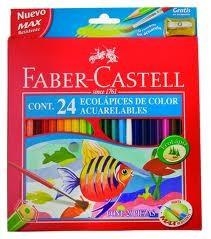 COLORS 24 UN FABER CASTELL ACUARELABLE PINZELL SINCE 1761 | 7891360545675 | FAB120224E | Llibreria La Gralla | Llibreria online de Granollers