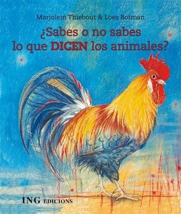 SABES O NO SABES QUE DICEN LOS ANIMALES? | 9788493933937 | THIEBOUT, MARJOLEIN | Llibreria La Gralla | Librería online de Granollers