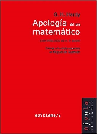 APOLOGIA DE UN MATEMATICO (EPISTEME 1) | 9788493071905 | HARDY, G. H. | Llibreria La Gralla | Llibreria online de Granollers