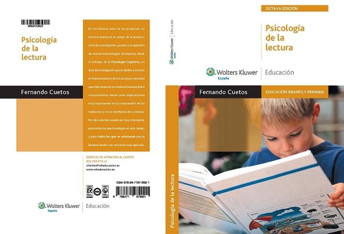 PSICOLOGIA DE LA LECTURA (8ª EDICION) | 9788471979001 | CUETOS, FERNANDO | Llibreria La Gralla | Llibreria online de Granollers