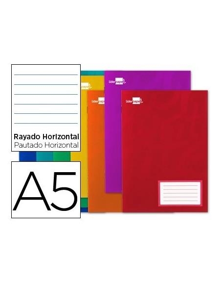 LLIBRETA A5 LIDERPAPEL RATLLES 32 FULLS COLORS | 8423473225251 | LID22525 | Llibreria La Gralla | Librería online de Granollers