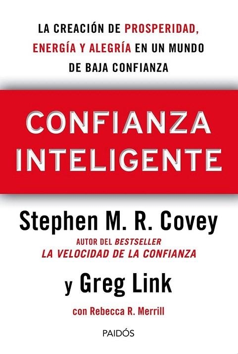 CONFIANZA INTELIGENTE | 9788449329203 | COVEY, STEPHEN M. R.; LINK, GREG | Llibreria La Gralla | Llibreria online de Granollers