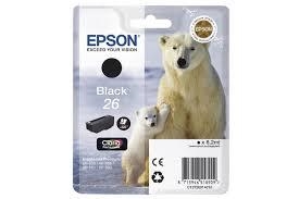 CARTUTXO EPSON 26 NEGRE | 8715946518909 | EPS26 | Llibreria La Gralla | Llibreria online de Granollers