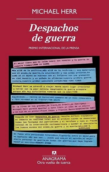 DESPACHOS DE GUERRA | 9788433976208 | HERR, MICHAEL | Llibreria La Gralla | Llibreria online de Granollers