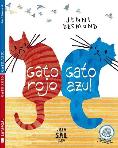 GATO ROJO, GATO AZUL | 9788494113659 | DESMOND, JENNI | Llibreria La Gralla | Llibreria online de Granollers