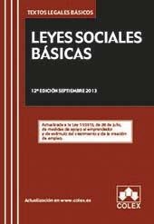 LEYES SOCIALES BÁSICAS (12ª EDICIÓN 2013) | 9788483423837 | Llibreria La Gralla | Llibreria online de Granollers