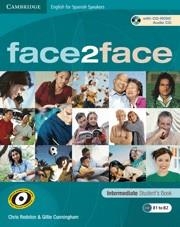 FACE 2 FACE INTERMEDIATE STUDENT'S BOOK FIRST ED (WITH CD-ROM/AUDIO CD) | 9788483235980 | REDSTON ,CHRIS/ CUNNINGHAM. GILLIE | Llibreria La Gralla | Llibreria online de Granollers