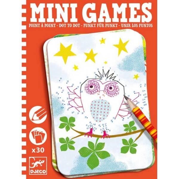 MINI GAMES. UNEIX ELS PUNTS | 3070900053366 | DJECO | Llibreria La Gralla | Llibreria online de Granollers