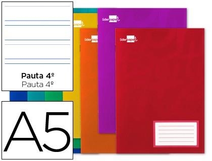 LLIBRETA A5 LIDERPAPEL PAUTA 3.5 32 FULLS COLORS | 8423473225299 | LID22529 | Llibreria La Gralla | Librería online de Granollers