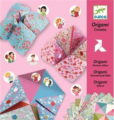 ORIGAMI. COMECOCOS CON PRENDAS | 3070900087736 | DJECO | Llibreria La Gralla | Llibreria online de Granollers