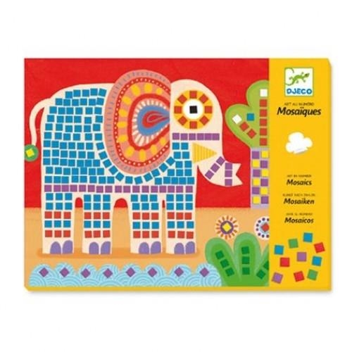 MOSAICOS. ARTE AL NÚMERO. ELEFANT Y CARACOL | 3070900088955 | DJECO | Llibreria La Gralla | Llibreria online de Granollers