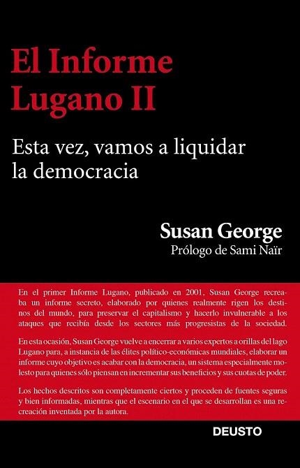 INFORME LUGANO II, EL | 9788423413447 | GEORGE,SUSAN | Llibreria La Gralla | Llibreria online de Granollers