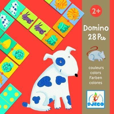 DOMINO DJECO 38 PCS. COLORES | 3070900081116 | Llibreria La Gralla | Llibreria online de Granollers