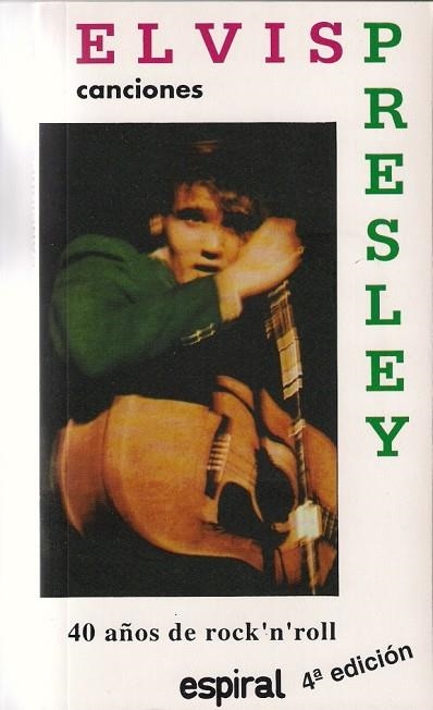 ELVIS PRESLEY CANCIONES | 9788424506674 | PRESLEY, ELVIS | Llibreria La Gralla | Librería online de Granollers