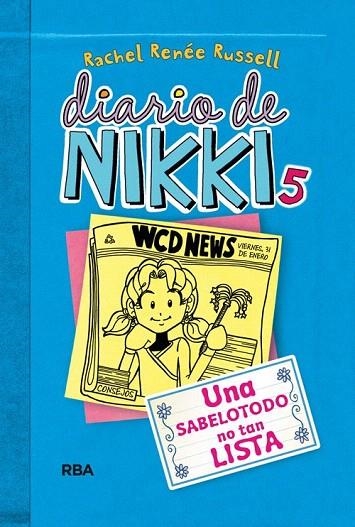 DIARIO DE NIKKI 5. UNA SABELOTODO NO TAN LISTA | 9788427203860 | RUSSELL, RACHEL RENEÉ  | Llibreria La Gralla | Llibreria online de Granollers