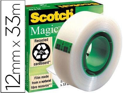 CINTA ADHESIVA SCOTCH MAGIC ROTULABLE | 3M8101933 | Llibreria La Gralla | Llibreria online de Granollers