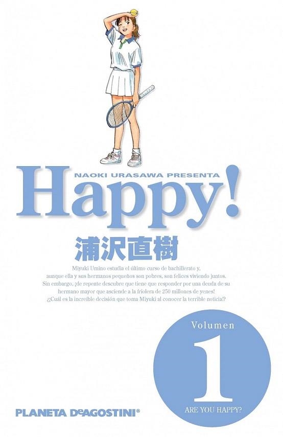 HAPPY 1 | 9788415921004 | URASAWA, NAOKI  | Llibreria La Gralla | Llibreria online de Granollers