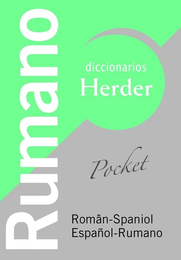 DICCIONARIO HERDER POCKET RUMANO  | 9788425425424 | FONTANA, JOAN/LUPU, CATALINA/ANI, VIRGIL | Llibreria La Gralla | Llibreria online de Granollers