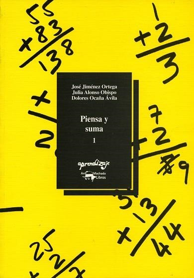 PIENSA Y SUMA 1 (EDUCACION PARA LA DIVERSIDAD) | 9788477742869 | JIMENEZ ORTEGA, JOSE/ALONSO OBISPO, JULIA/OCAÑA AV | Llibreria La Gralla | Llibreria online de Granollers